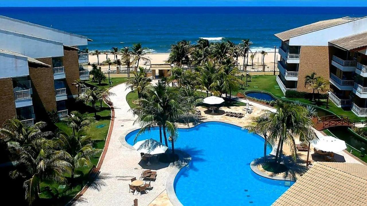 Paraiso Das Dunas - Apartamento A Beira Mar Com Jacuzzi - Proximo Ao Beach Park アキラス エクステリア 写真