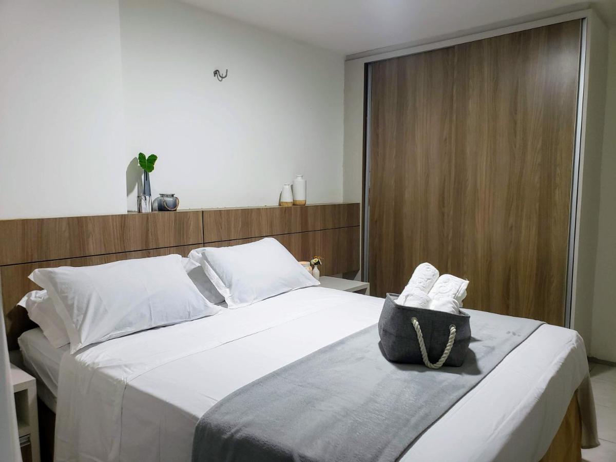 Paraiso Das Dunas - Apartamento A Beira Mar Com Jacuzzi - Proximo Ao Beach Park アキラス エクステリア 写真