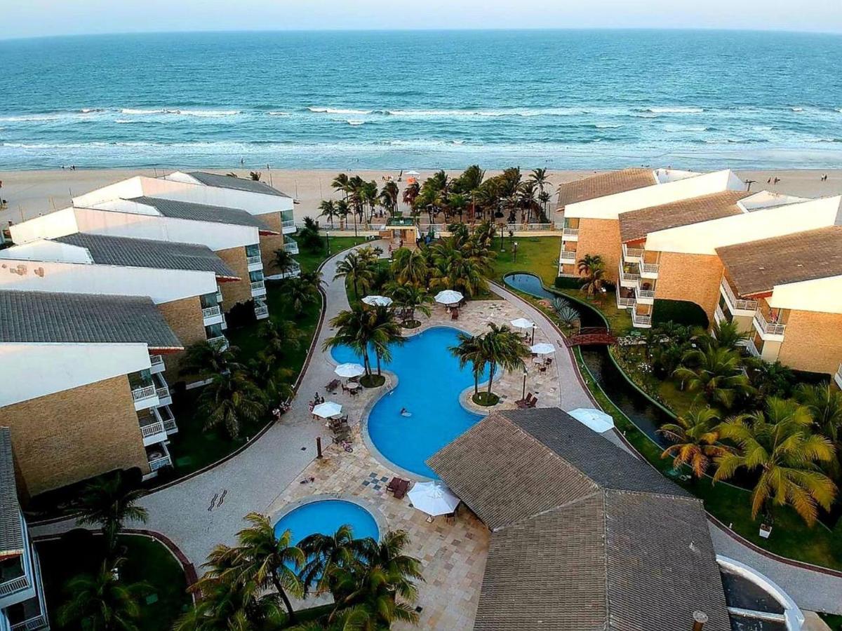 Paraiso Das Dunas - Apartamento A Beira Mar Com Jacuzzi - Proximo Ao Beach Park アキラス エクステリア 写真