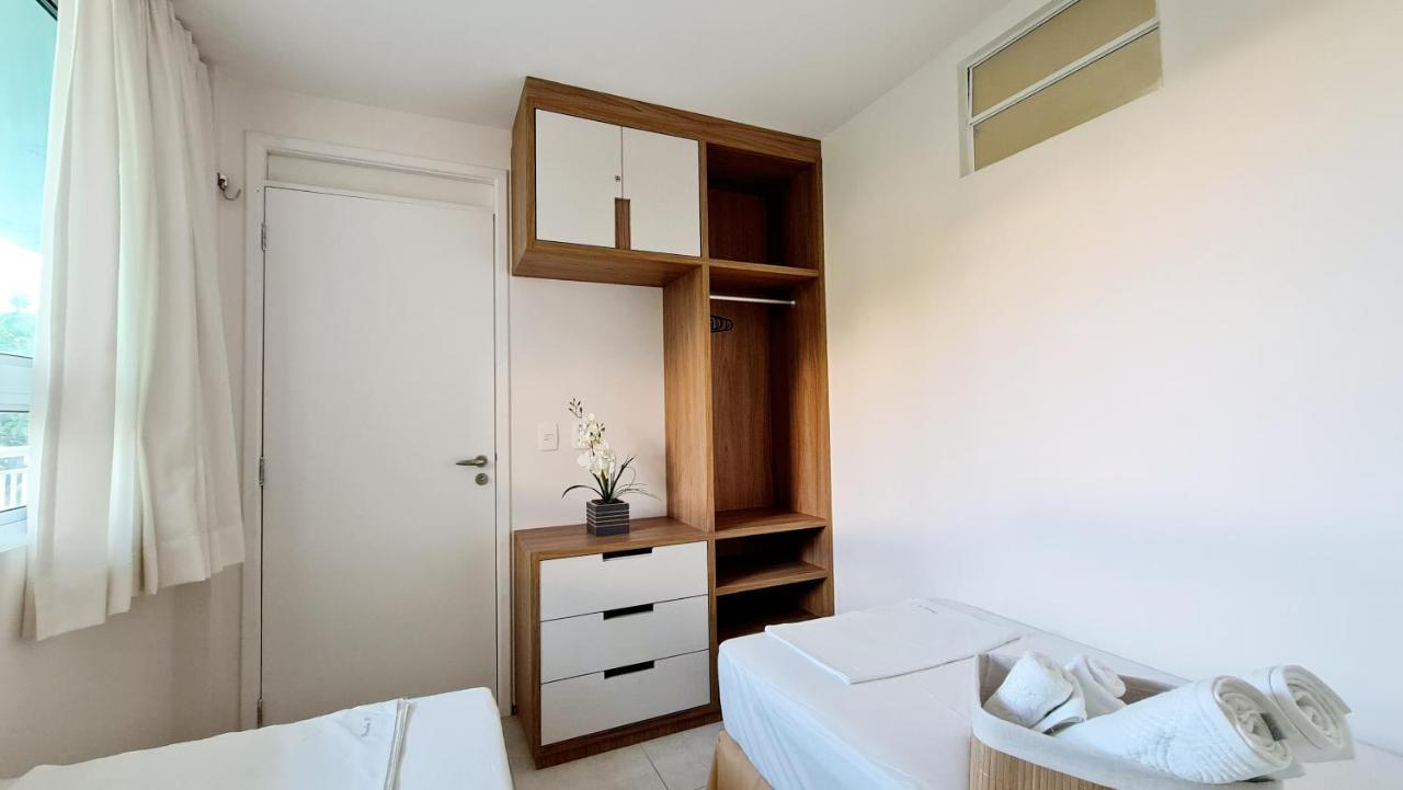 Paraiso Das Dunas - Apartamento A Beira Mar Com Jacuzzi - Proximo Ao Beach Park アキラス エクステリア 写真