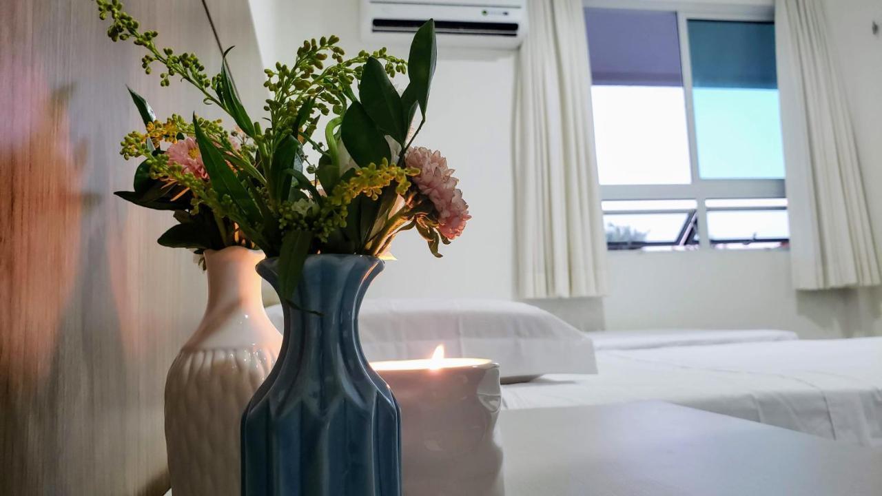 Paraiso Das Dunas - Apartamento A Beira Mar Com Jacuzzi - Proximo Ao Beach Park アキラス エクステリア 写真