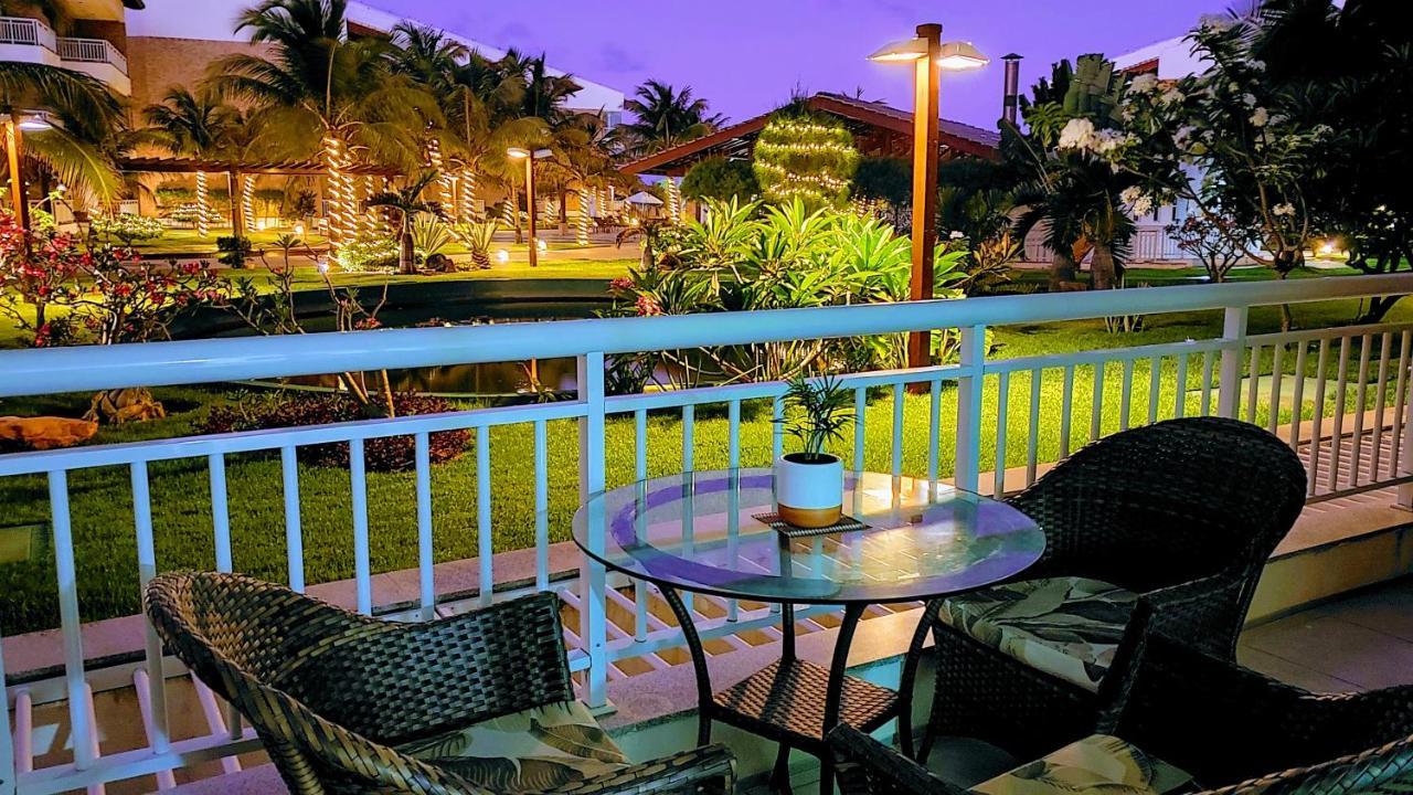 Paraiso Das Dunas - Apartamento A Beira Mar Com Jacuzzi - Proximo Ao Beach Park アキラス エクステリア 写真