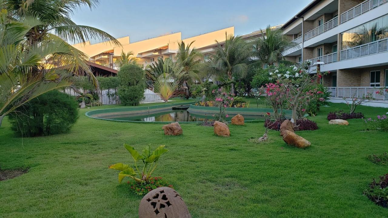 Paraiso Das Dunas - Apartamento A Beira Mar Com Jacuzzi - Proximo Ao Beach Park アキラス エクステリア 写真