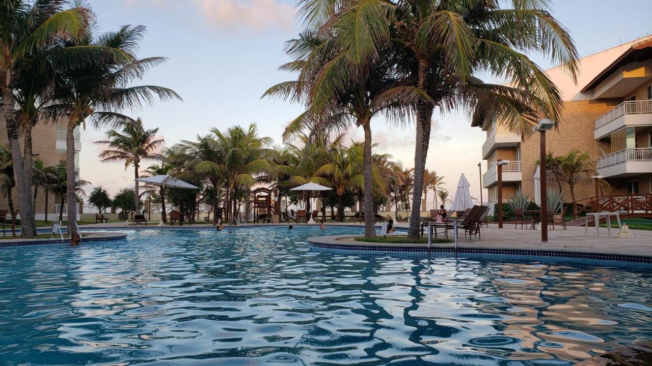 Paraiso Das Dunas - Apartamento A Beira Mar Com Jacuzzi - Proximo Ao Beach Park アキラス エクステリア 写真