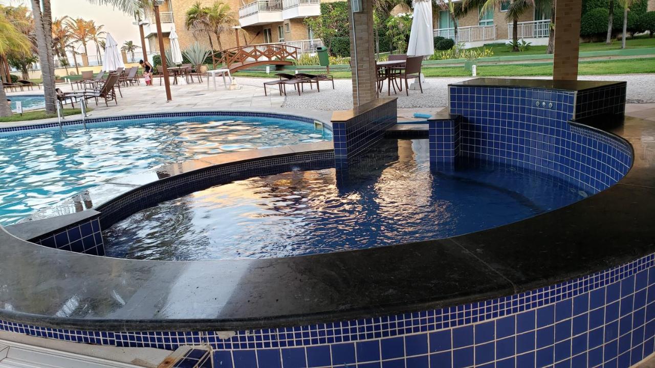 Paraiso Das Dunas - Apartamento A Beira Mar Com Jacuzzi - Proximo Ao Beach Park アキラス エクステリア 写真