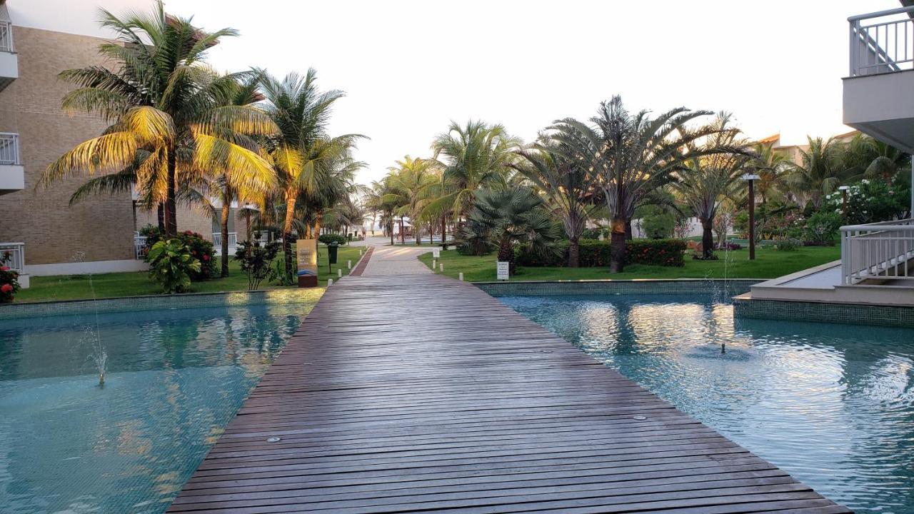 Paraiso Das Dunas - Apartamento A Beira Mar Com Jacuzzi - Proximo Ao Beach Park アキラス エクステリア 写真