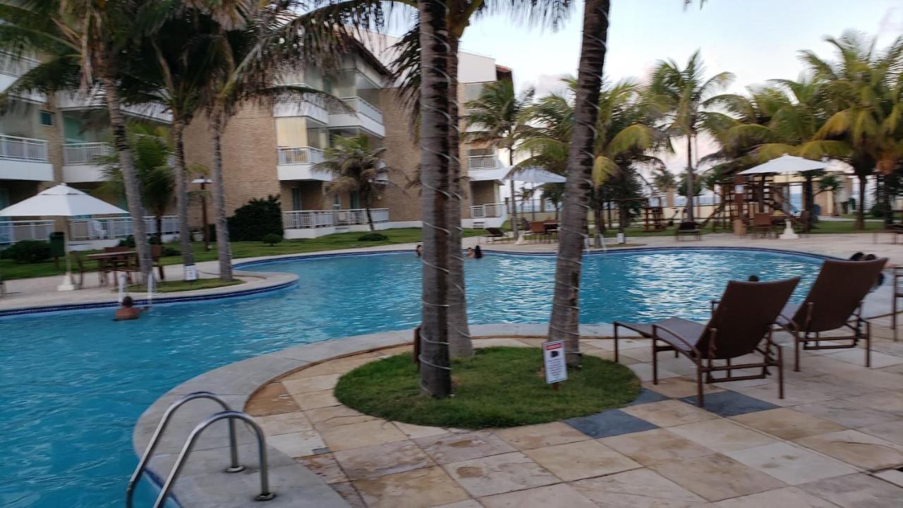 Paraiso Das Dunas - Apartamento A Beira Mar Com Jacuzzi - Proximo Ao Beach Park アキラス エクステリア 写真