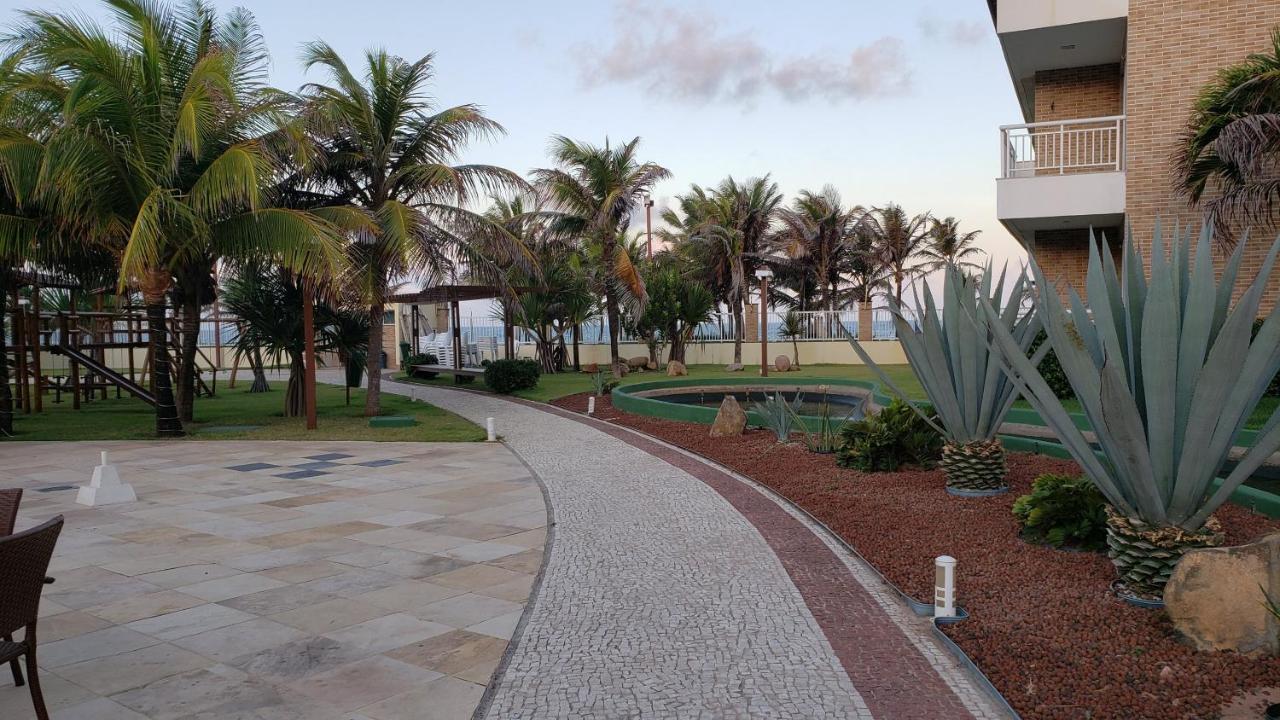 Paraiso Das Dunas - Apartamento A Beira Mar Com Jacuzzi - Proximo Ao Beach Park アキラス エクステリア 写真