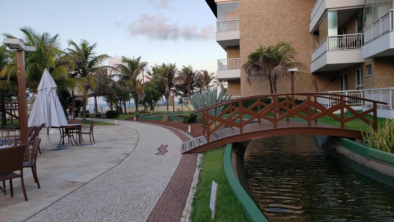 Paraiso Das Dunas - Apartamento A Beira Mar Com Jacuzzi - Proximo Ao Beach Park アキラス エクステリア 写真