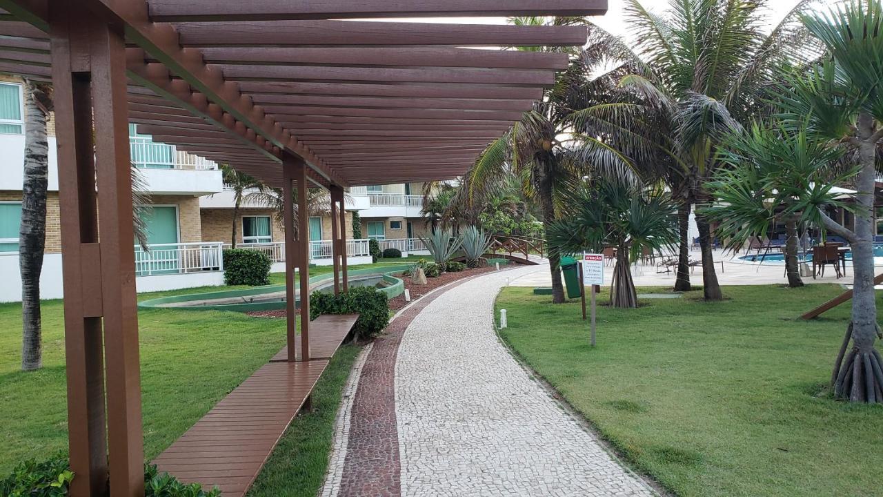 Paraiso Das Dunas - Apartamento A Beira Mar Com Jacuzzi - Proximo Ao Beach Park アキラス エクステリア 写真