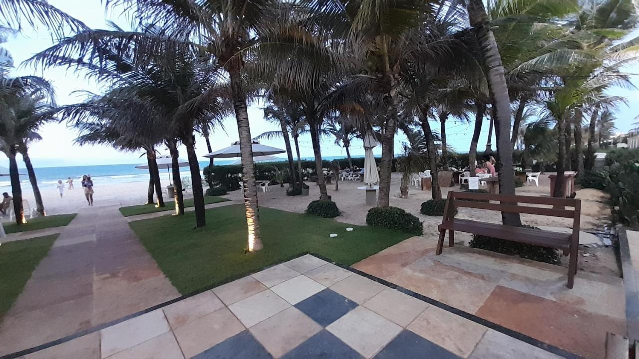 Paraiso Das Dunas - Apartamento A Beira Mar Com Jacuzzi - Proximo Ao Beach Park アキラス エクステリア 写真