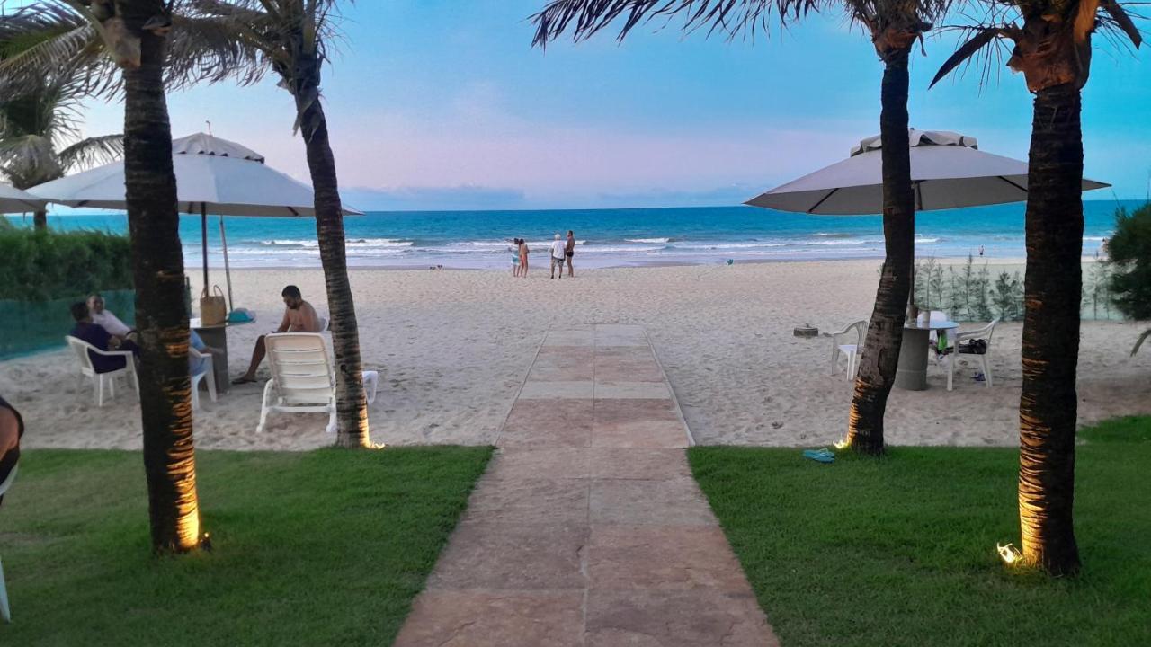Paraiso Das Dunas - Apartamento A Beira Mar Com Jacuzzi - Proximo Ao Beach Park アキラス エクステリア 写真